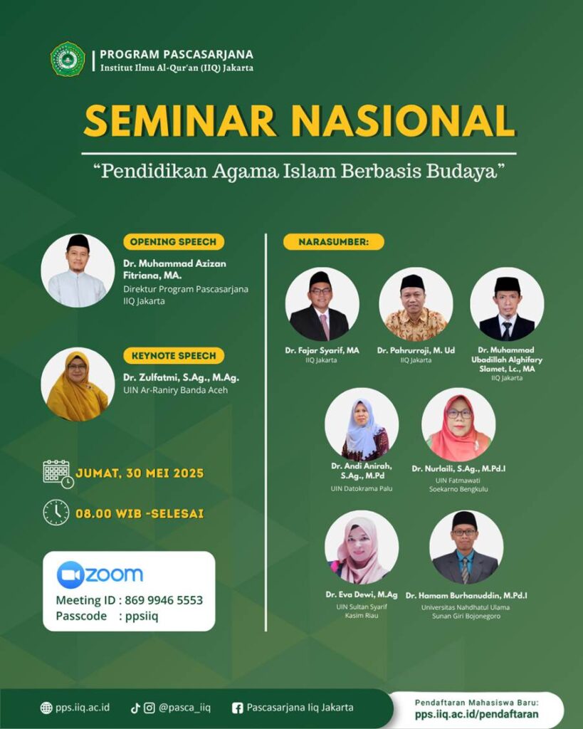 Seminar Nasional MPAI UNUGIRI Kerjasama PPs IIQ Jakarta
