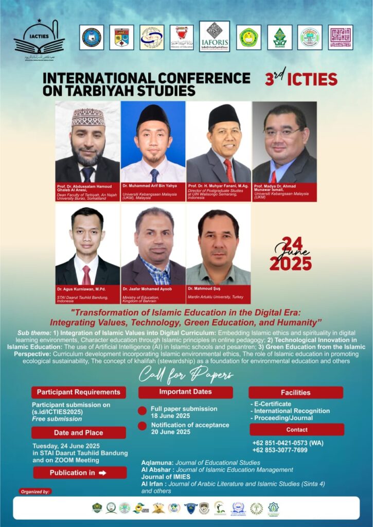 Dosen MPAI menjadi Presenter 3rd ICTIES (International Conference on Tarbiyah Studies)