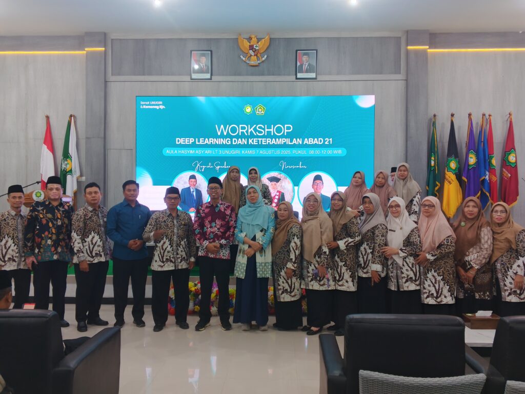 Workshop Deep Learning dan Keterampilan Abad 21 Kerjasama dengan Kemenag Bojonegoro