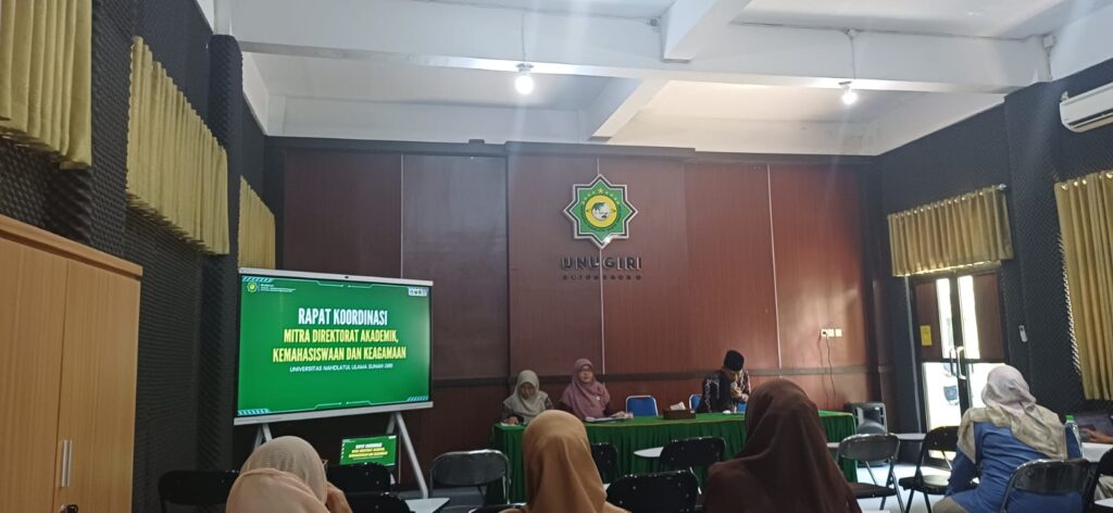 Rapat Koordinasi Mitra Akademik kemahasiswaan dan Keagamaan