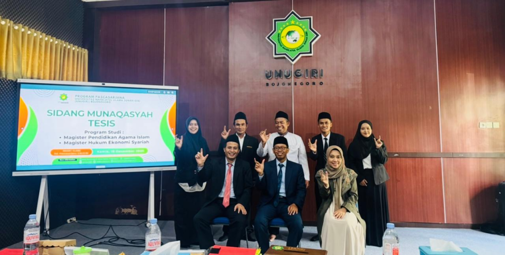 Prodi MPAI UNUGIRI Laksanakan Ujian Tesis Mahasiswa