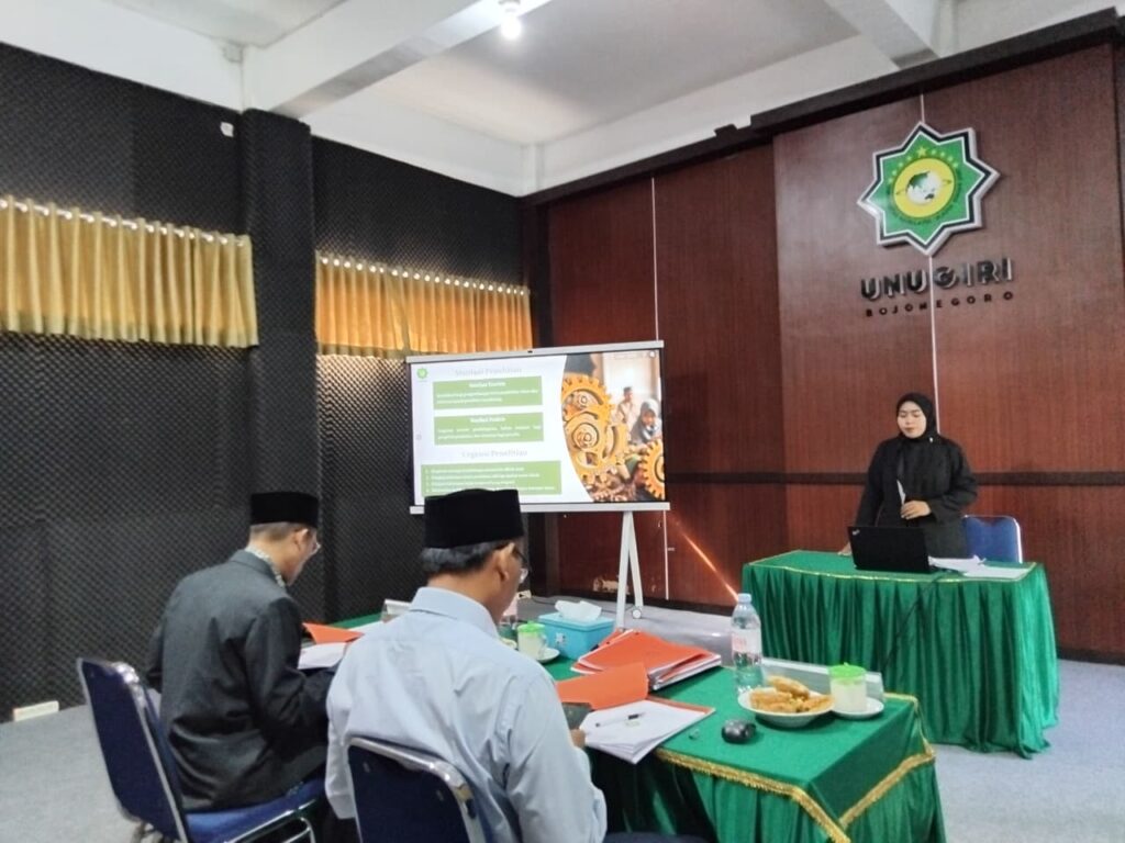 Prodi MPAI UNUGIRI Laksanakan Ujian Proposal Tesis Mahasiswa