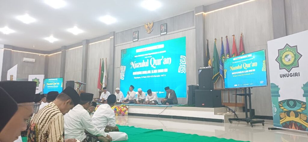 UNUGIRI Gelar Peringatan Nuzulul Qur’an untuk Memperkuat Spiritualitas Civitas Akademika
