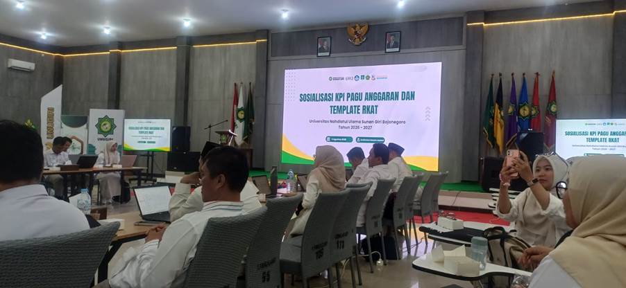 Prodi MPAI UNUGIRI Ikuti Sosialisasi KPI, Pagu Anggaran, dan Template RKAT Tahun Akademik 2026/2027
